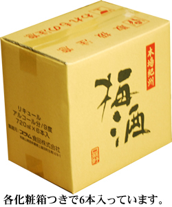 梅酒 6本