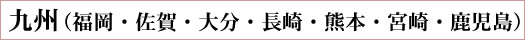 九州(福岡・佐賀・大分・長崎・熊本・宮崎・鹿児島)へ送る方はこちら