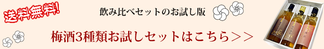 梅酒 お試しセット