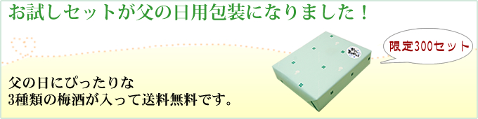 梅酒お試しセット