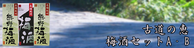 古道の恵 梅酒セットA・B