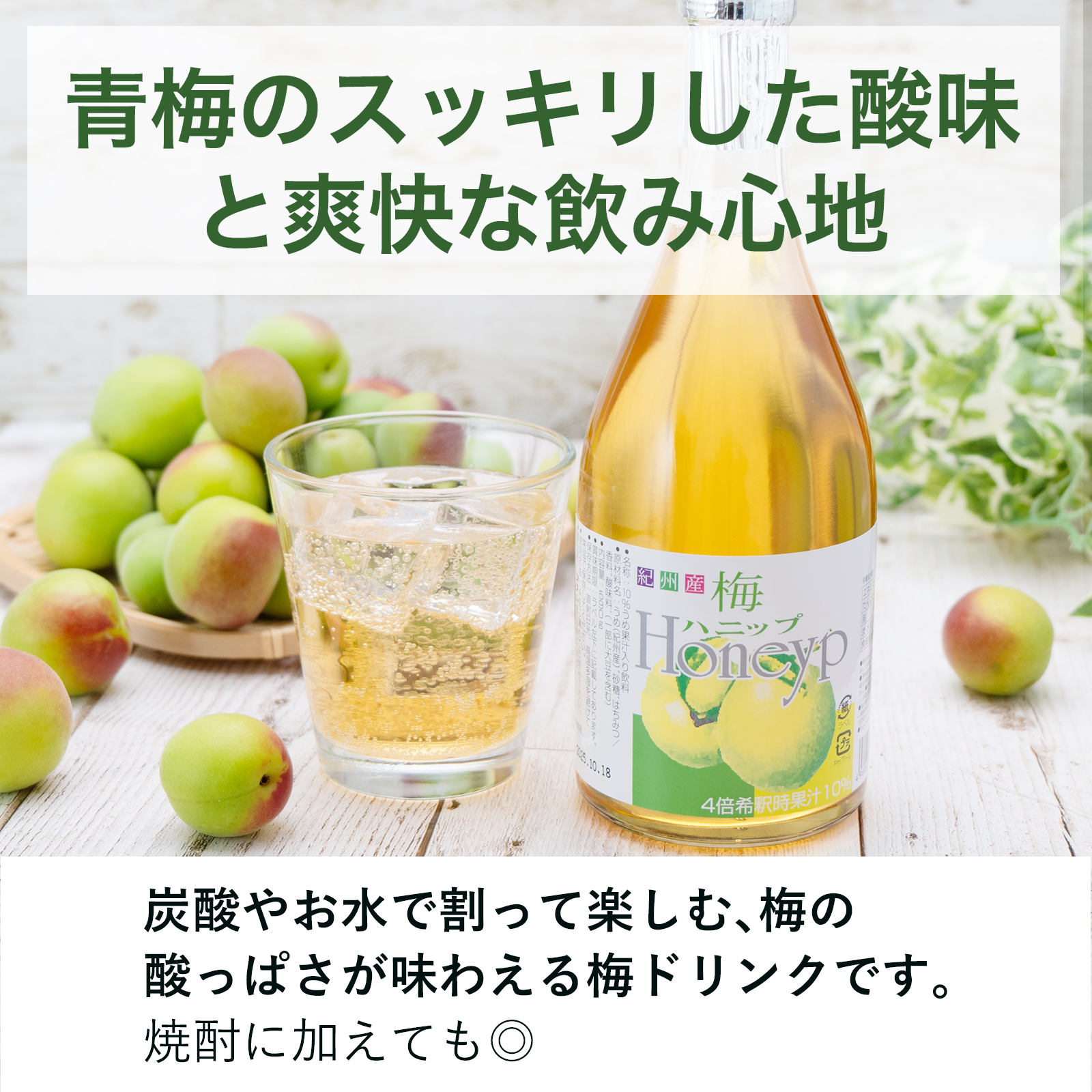 希釈用梅ドリンク 梅ハニップ
