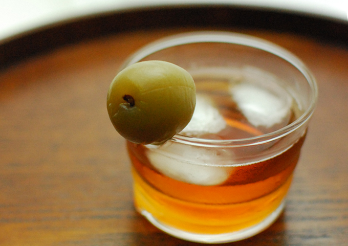 甘露梅 梅酒に添えて