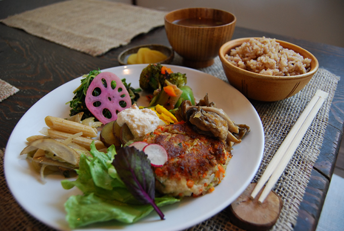 玄米定食