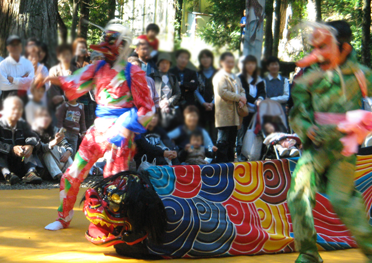 上野の獅子舞